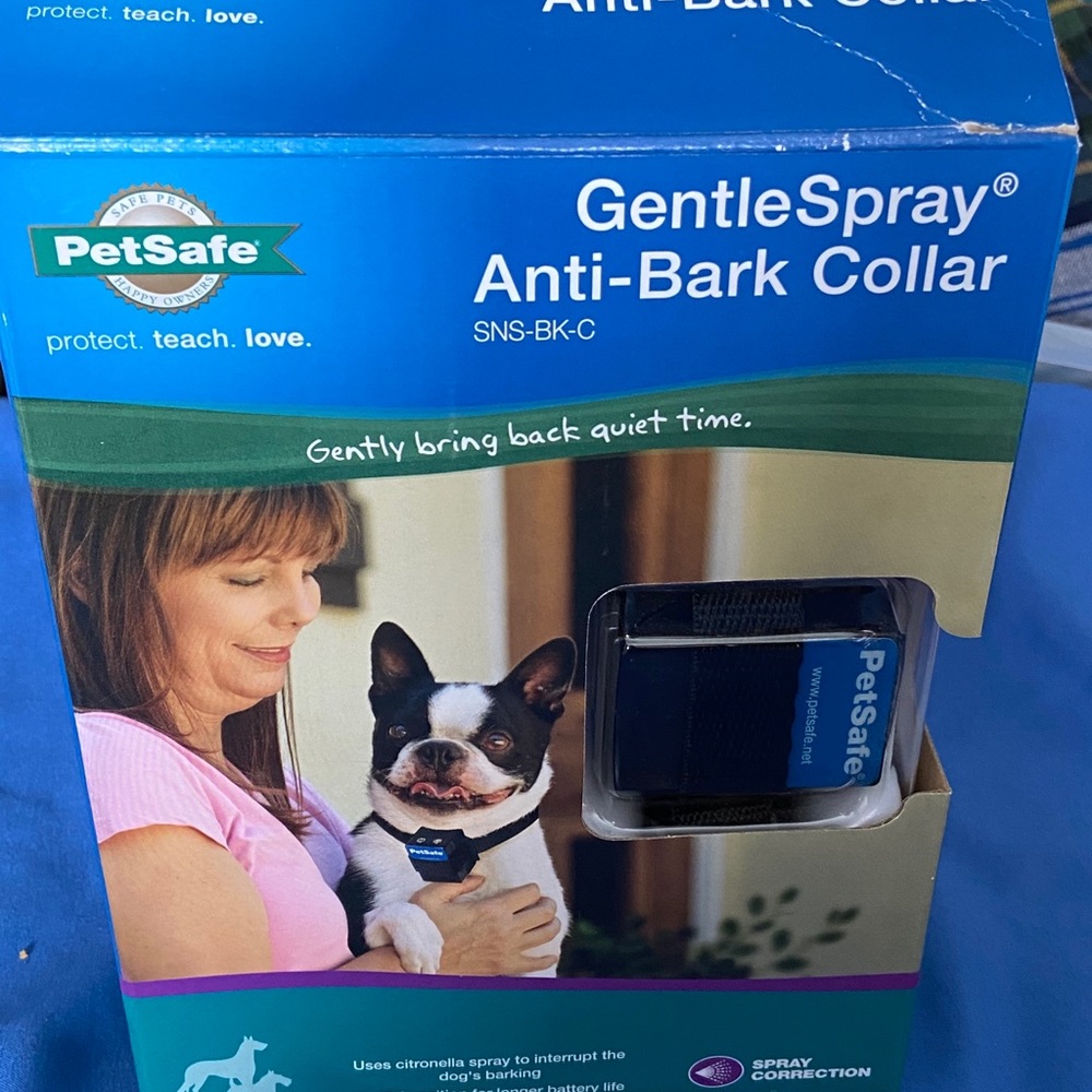 Pet smart anti bark collar